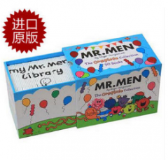 英文原版 奇先生 Mr Men 50-copy Complete Set 50册 全集儿童绘本故事